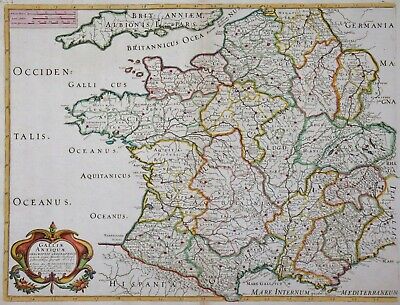 Galliae Antiquae - Frankreich Bzw. Gallien - Sanson / Tavernier - 1641 • 249€
