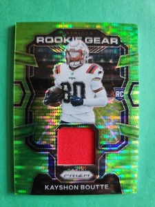 2023 Panini Prizm - Rookie Gear #RG-KB Kayshon Boutte (MEM, RC) - Bild 1 von 2