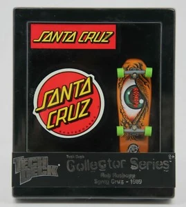 Tech Deck Collector Series Rob Roskopp Eye Santa Cruz 1989 Orange Fingerboard - Bild 1 von 6