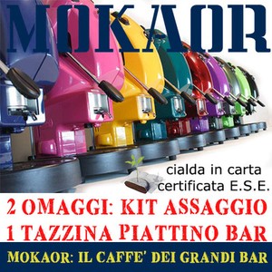 Coffee machine DIDIESSE FROG REVOLUTION + Kit 15 Waffles mokaor + Cup Tribute