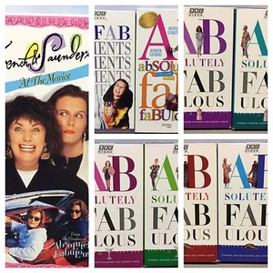 Absolutely Fabulous, French & Saunders VHS 10 Tapes! US ver. UK Comedy lot - Bild 1 von 11