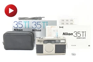 Nikon 35 Ti Point & Shoot 35mm Film Camera [N MINT w/ Case Strap,box] From JAPAN - Picture 1 of 13