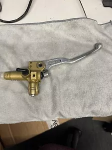 Brake Master Cylinder Ducati Handle Lever GOLD - Picture 1 of 11