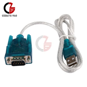 USB to RS232 Serial Port 9 Pin DB9 Cable Serial COM Port Adapter Convertor NEW - Picture 1 of 12