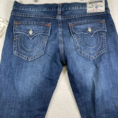 Pantalones de mezclilla holgados True Religion para hombre talla 42 nuevos con etiquetas Foto 1 de 4