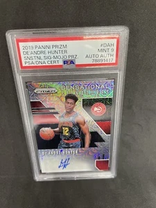 2019 Panini Prizm Basketball De’Andre Hunter Mojo Rookie Autograph /25 PSA 9 - Picture 1 of 1