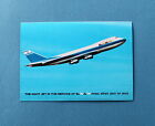 EL AL Israel Airlines Boeing 747 Vintage Postcard 1970’s Holy Views UNUSED  