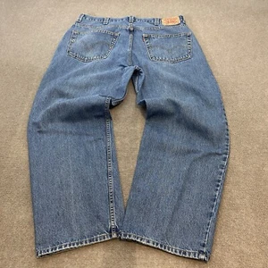 Vintage Levi’s 550 Jeans Herren 38 passt 37x29 Y2K Baggy Blau Distressed Denim - Bild 1 von 14