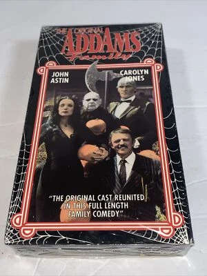 The Original Addams Family VHS 1977/1991 Horror Rare Factory Sealed Mint! - Image 1 of 4