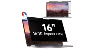 IPROKKO Laptop Magnetic Privacy Screen 16 Inch for Hp/Dell/Acer/Lenovo/ThinkPad - Picture 1 of 6