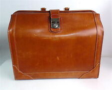 Vintage Mulholland Brothers Hand Made Business Bag, Briefcase w/Key !