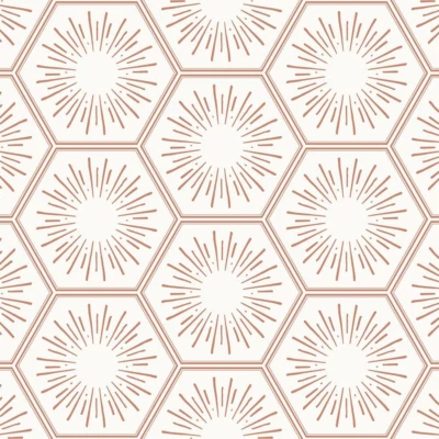 Metallic Autumn Bronze Hello Sunshine Removable Peel and Stick Wallpaper, 20.5 i Foto 1 de 4