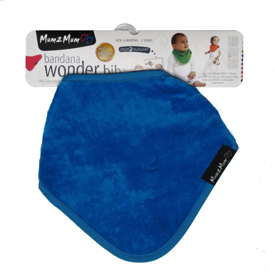 Babero Maravilloso Bandana Mamá 2 Mamá para Bebé Goteando, Algodón/Nylon Absorbente de Agua Foto 1 de 1