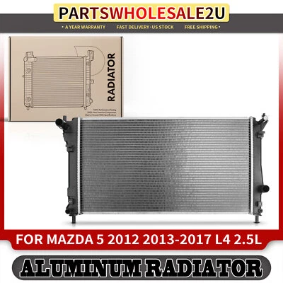 Radiador sin enfriador de aceite para Mazda 5 2012 2013 2014 2015 2016 2017 L4 2,5 L Foto 1 de 4