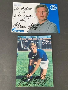 2 x FICHA KLAUS WM-Tercero 1970 firmada tarjeta de autógrafo 10x15 + foto - Imagen 1 de 1