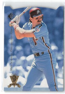 1995 Upper Deck SP #4 Mike Schmidt Die Cut SAL Philadelphia Phillies 3AF1