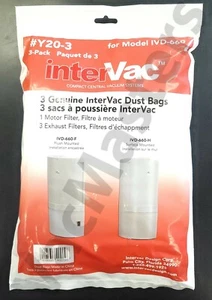 GENUINO InterVac Condo-Vac IVD-660-F y IVD-660-H 3/PK - Imagen 1 de 1