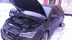 Installation kit of hood lifts damper bonnet struts for Seat Leon 3 5f (2013 - ) - Picture 1 of 6