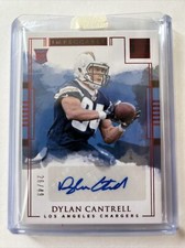 2018 IMPECCABLEAUTO AUTOGRAPH DYLAN CANTRELL ROOKIE CARD #26/49