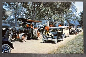 Postcard Midwest Old Settlers & Threshers Mt. Pleasant Iowa - Picture 1 of 2