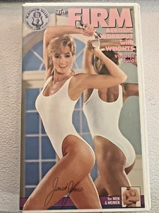 The Firm Low-Impact  Aerobics Vol 2 VHS Used Tape Fitness Exercise Janet Jones - Picture 1 of 3