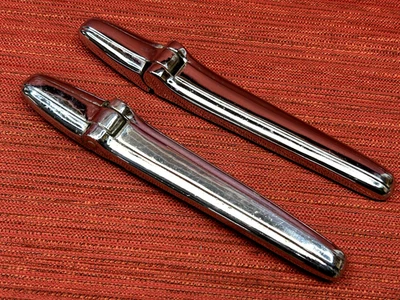 Nice Pair  1937-1939 Chevrolet sedan trunk hinges, hot rat rod lowrider GM bomb - Image 1 of 4