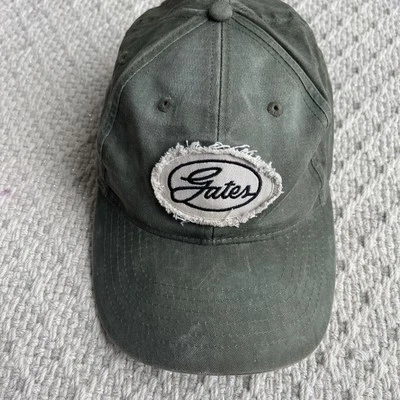 Gates Cotton Dad Strapback Baseball Hat Cap Adjustable - Image 1 of 4