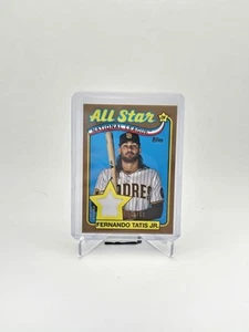 2024 Topps Series 2 - 1989 Topps Baseball All-Star Relics Fernando Tatís Jr.... - Picture 1 of 2