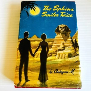 The Sphinx Smiles Twice by Antigone M Vintage 1976 1st Edition SIGNED Rare Book - Picture 1 of 16