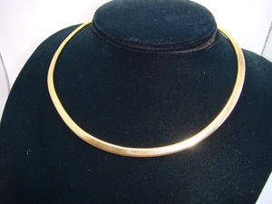 COLLAR OMEGA VINTAGE TONO DORADO ESTATE - Imagen 1 de 11