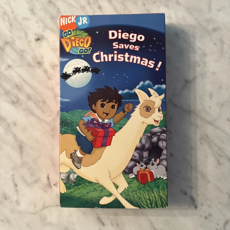 Go Diego Go!: Diego Saves Christmas! (2006, VHS) - RARE Late Relase!! - Image 1 of 4