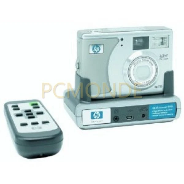HP PhotoSmart 735XI Digital Camera with Dock 3.2MP 3X Zoom (Q2207A#A2L) - Image 1 of 1