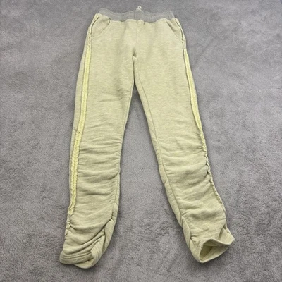 Free People Movement Start Up Pants Womens XS Green Ruched Jogger Cozy Lounge - Image 1 of 4