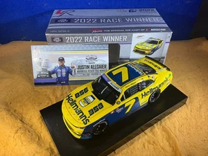 A13-5 JUSTIN ALLGAIER #7 HELLMAN’S DARLINGTON WIN - RACED VERSION - 2022 CAMARO - Bild 1 von 13