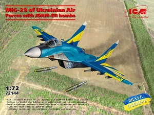 1:72 ICM #72144 - MiG-29 of Ukrainian Air Force with JDAM-ER bombs - Picture 1 of 5