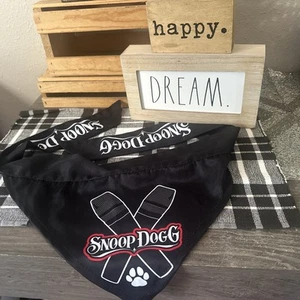 LittleEarth Snoop Dogg Logo Corbata Bandana Bufanda DuRag Prendas para la cabeza XL Unisex Usado en Excelente Condición Como Nuevo - Imagen 1 de 12