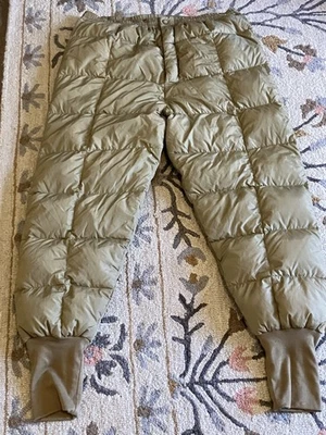 Calça Masculina Cabelas Tamanho XL NorthernGoose Down Bronzeada Camada Base Caça - Imagem 1 de 4