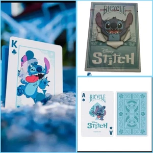 Disney STITCH Inspired Playing Cards 2023 USPCC Collectible Card Deck New Sealed - Picture 1 of 9