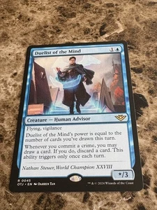 DUELIST OF THE MIND Magic MTG Outlaws of Thunder Junction - Bild 1 von 2
