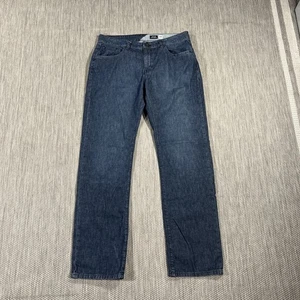 Volcom Brand Jeans Men 34X32 Kinkade Classic Straight Leg Medium Wash Denim - Picture 1 of 13