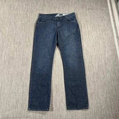 Volcom Brand Jeans Men 34X32 Kinkade Classic Straight Leg Medium Wash Denim - Image 1 of 4