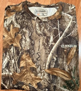 Magellan Hunt Gear Realtree Edge Camo Adult Sz Medium Long Sleeve Shirt Hunting - Picture 1 of 11