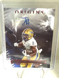 Israel Abanikanda 2023 Chronicles Draft Auto Origins Autograph Red #’d/199 ⭐️ - Bild 1 von 2