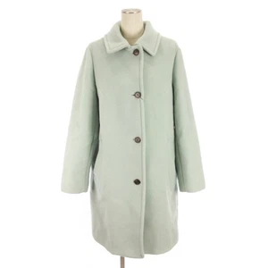 MACKINTOSH LONDON con etiqueta lana doble cruz terciopelo abrigo acero inoxidable cuello G - Imagen 1 de 9