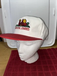 De colección Wayne Farms Sombrero Gorra SnapBack Camionero Parche Granja Hecho en EE. UU. - Imagen 1 de 9