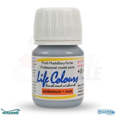 ELITA MODELLE Elita Farben Life Colours RAL 7001 Silbergrau 15ml seidenmatt