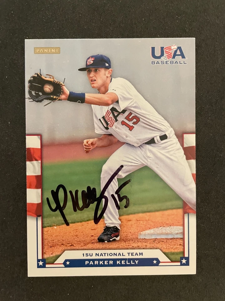 2012 Panini USA 15U: Parker Kelly SIGNED #54 - Image 1 of 1
