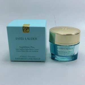 CREMA DESINTOXICANTE Estee Lauder NightWear Plus 1,7 oz/50 ml *NUEVA CAJA* - Imagen 1 de 3