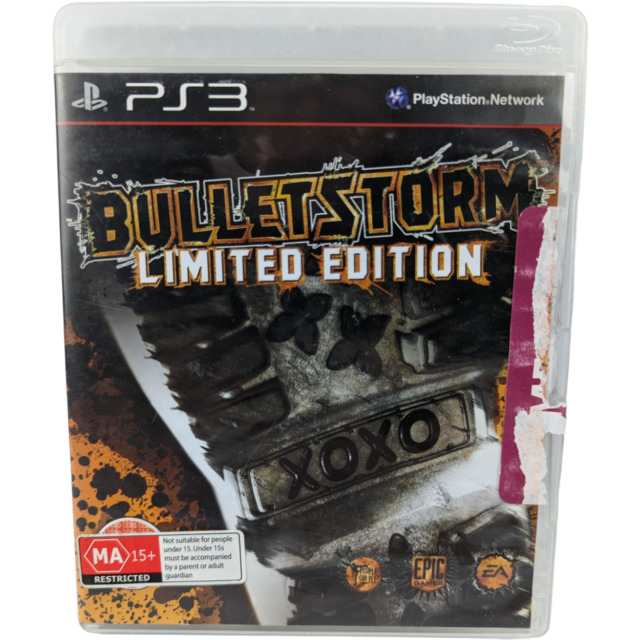 Bulletstorm Limited Edition Ps3 Mídia Física Original Play 3 Playstation  Jogos Ps3 | Jogo de Videogame Sony Usado 91544233 | enjoei