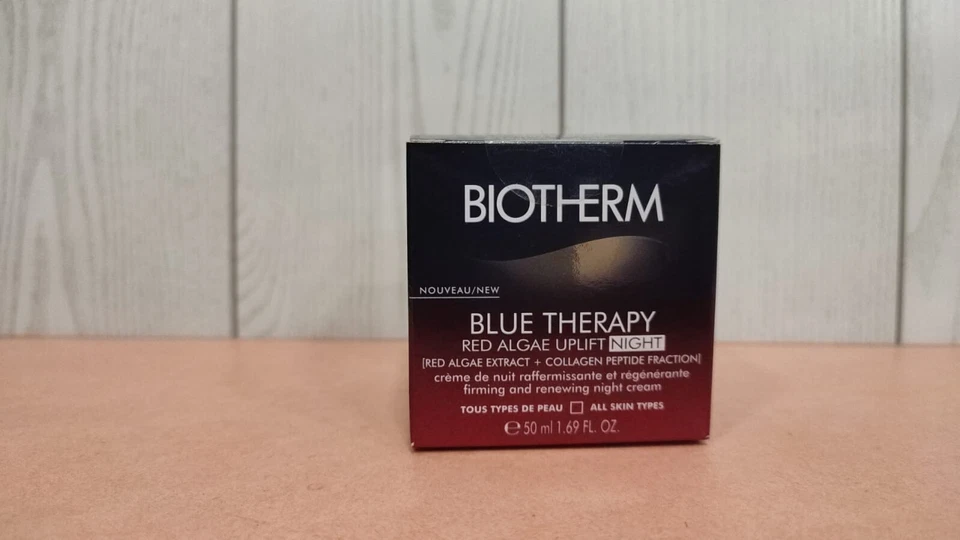 Biotherm Blue Therapy Red ALGAE UPLIFT Night Crema 50ml Tutti i tipi di Pelle - Immagine 1 di 1